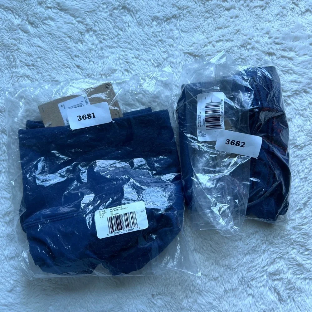 Nike Swim Womens Midnight Navy High Waist Bikini Bottom Size 3X NESSA276-440 New